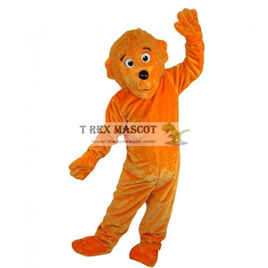 Orange Bear Mascot Costumes for Party