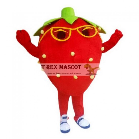 Music Strawberry Mascot Costumes