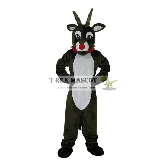 Brown Moose Elk Wapiti Deer Mascot Costumes