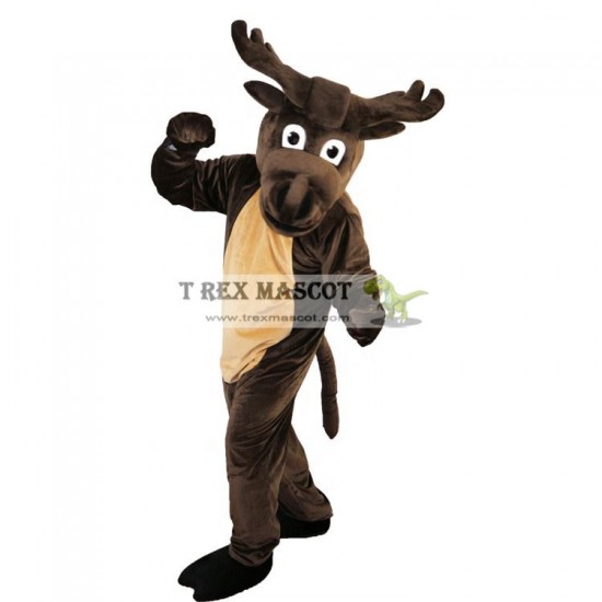 Elk Deer Mascot Costume for Christmas