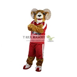 Red Sport Goat Antelope Mascot Costumes