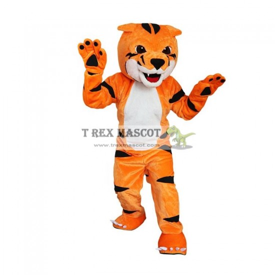 Orange Tiger Mascot Costumes