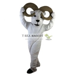 White Goat Antelope Mascot Costumes