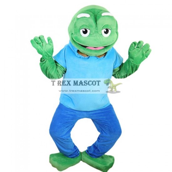 Green Frog Mascot Costumes for Adult