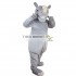 Children Grey Rhinocero Mascot Costume