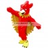 Cartoon Red Bird Mascot Costume