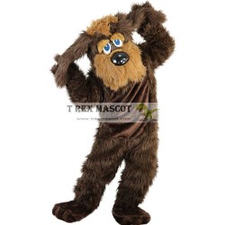 Brown Macrocomous Dog Furry Mascot Costumes for Party