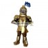 Golden Warrior Soldier Mascot Costume