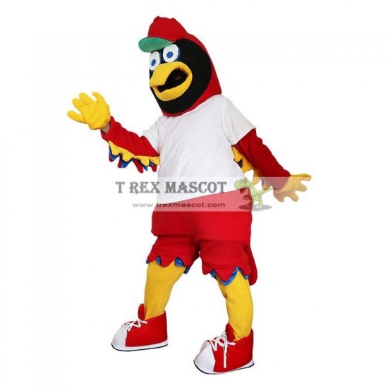 Red Sport Eagle Mascot Costumes for Party