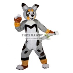 Furry Spotted Fox Dog Mascot Costumes