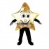 Golden Star Holiday Mascot Costume