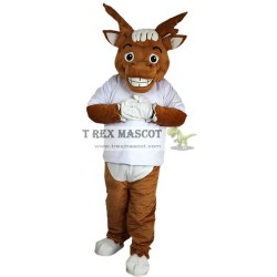 Brown Elk Moose Deer Wapiti Mascot Costumes