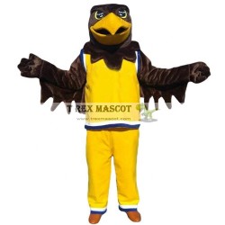 Brown Sport Eagle Mascot Costumes