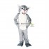 Grey Leopard Panther Cat Lynx Mascot Costumes for Holiday