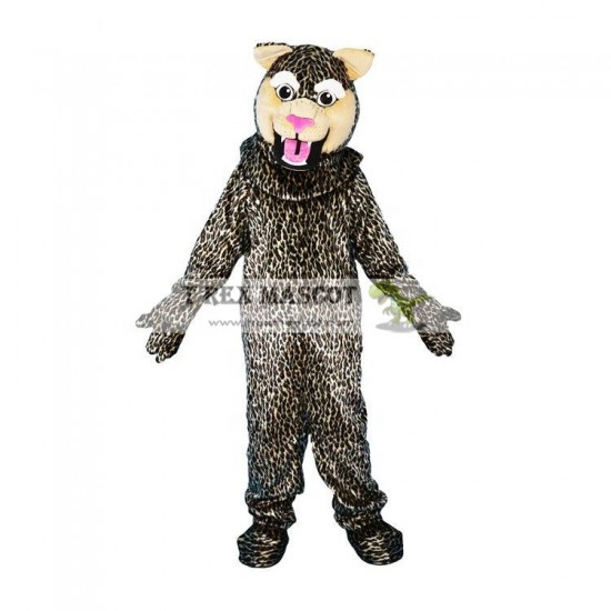 Leopard Furry Panther Mascot Costumes