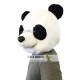 Panda Plush Helmet Mascot Head