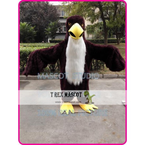 Plush Eagle Mascot Costume Hawk Falcon