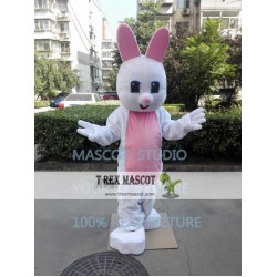 Easter Rabbit Mascot Costume White Bunny