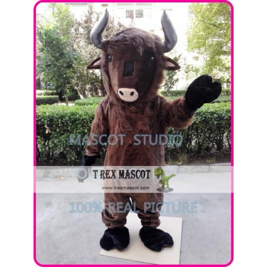 Highland Bull Mascot Costume Basion