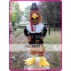 Thanksgiving Turkey Mascot Chicken Cock Costume