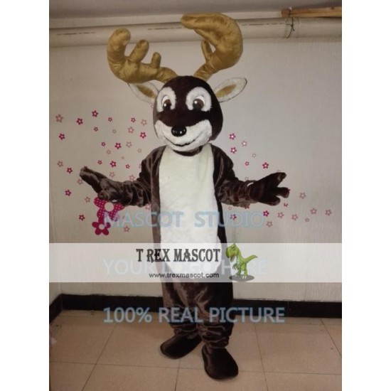 Deer Mascot Costume Reindeer Mascot Moose Costume