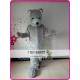 Hound Dog Mascot Costume Grey Dog