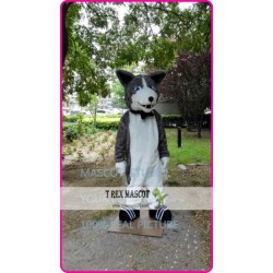 Husky Dog Mascot Costume