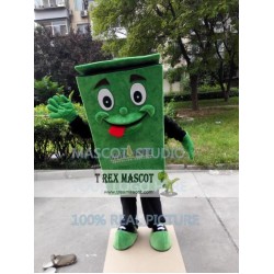 Garbage Bin Mascot Costume Garbage Can Rubbish Bin Mascot