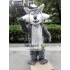 Big Grey Wolf Mascot Costume