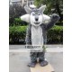 Big Grey Wolf Mascot Costume