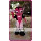 Mascot Deer Mascot Costume Pink Deer