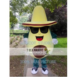 Avocado Mascot Costume Fruit Mascot