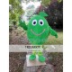 Olive Mascot Costume Green Olive Mascot