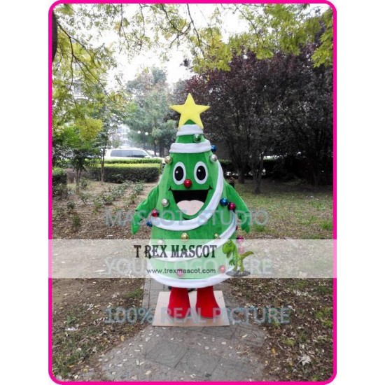 Chrismas Tree Mascot Costume