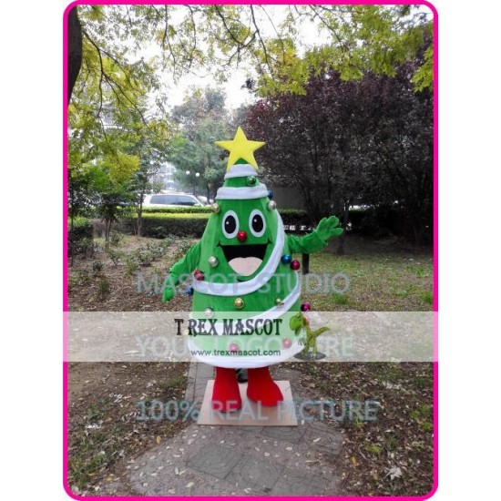 Chrismas Tree Mascot Costume