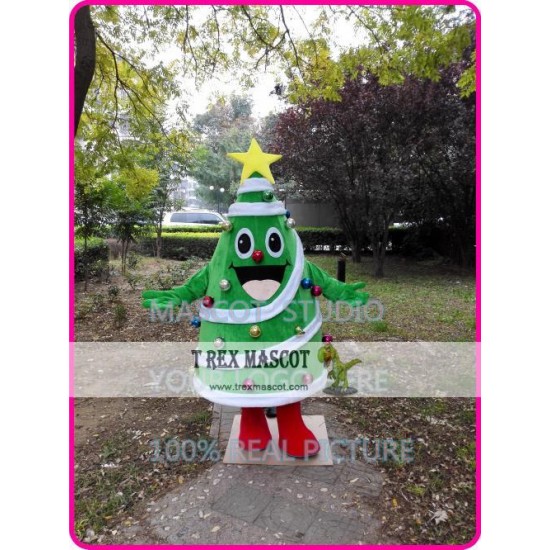 Chrismas Tree Mascot Costume