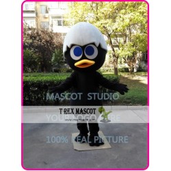 Black Chick Mascot Costume