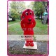 Red Dog Mascot Costume