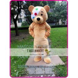 One Eye Bear Mascot Costume