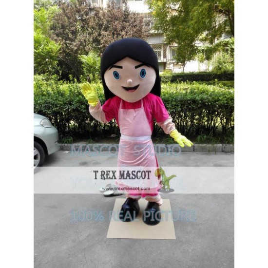 Girl Mascot Costume