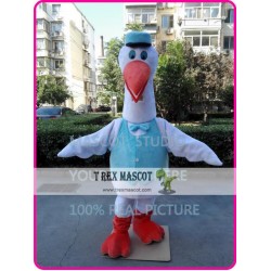 Stork Mascot Costume