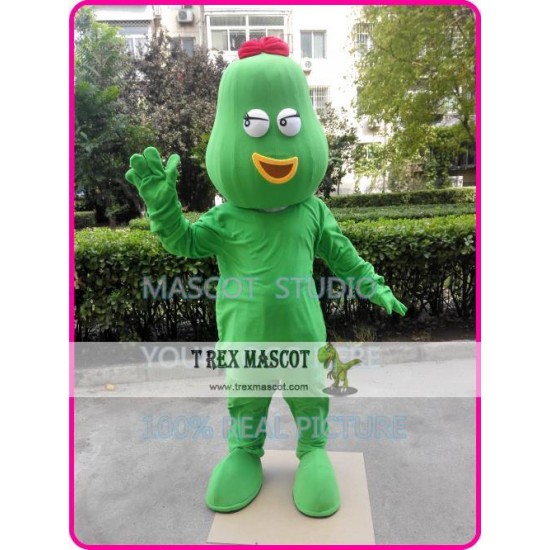 Green Germ Mascot Costume