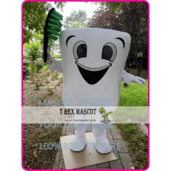 Mascot Tooth Teeth Toothbrush Mascot Costume