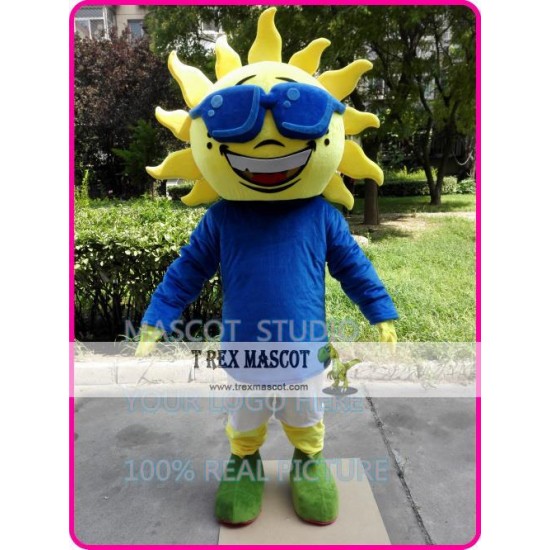 Sunflower Mascot Costume Sun