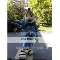 Blue Knight Mascot Spartan Costume Trojan Cosplay Cartoon Anime