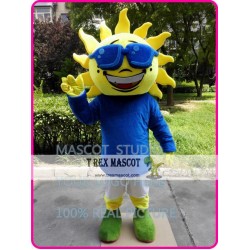 Sunflower Mascot Costume Sun