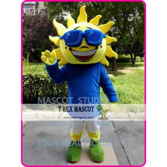 Sunflower Mascot Costume Sun