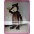 Brown Wolf Mascot Costume Coyote Werewolf Cartoon Anime Cosplay