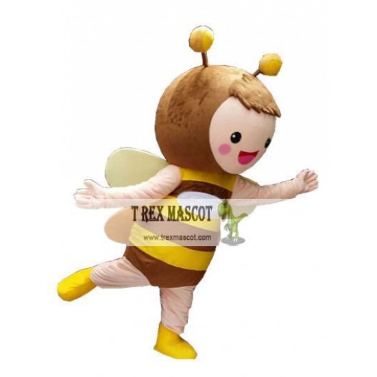 Bee Mascot Costume Christmas Halloween Animal Funny Cartoon Costume