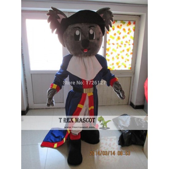 Mascot Pirate Koala Mascot Costume